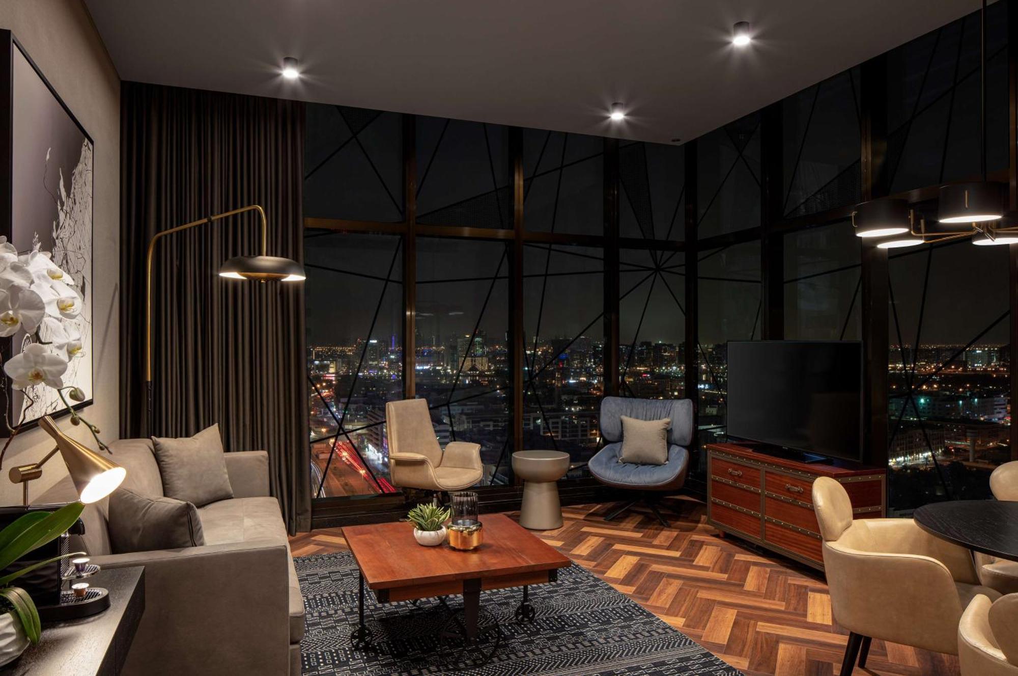 DoubleTree by Hilton Dubai M Square Hotel&Residences Exterior foto 3D interior visualization